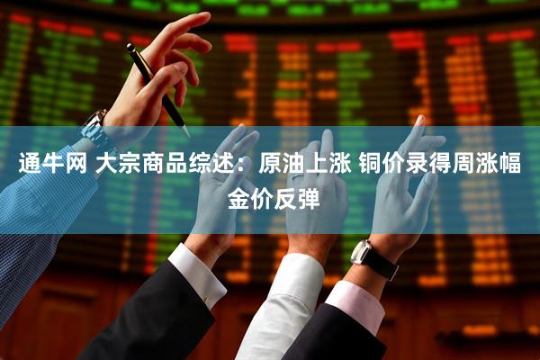 通牛网 大宗商品综述：原油上涨 铜价录得周涨幅 金价反弹