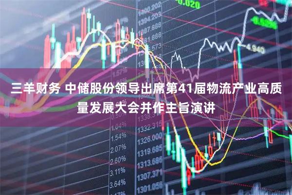 三羊财务 中储股份领导出席第41届物流产业高质量发展大会并作主旨演讲