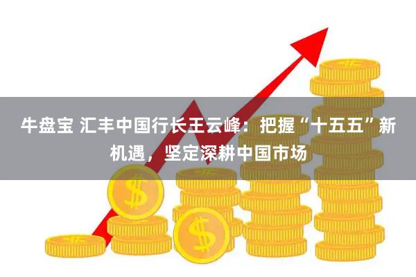 牛盘宝 汇丰中国行长王云峰：把握“十五五”新机遇，坚定深耕中国市场